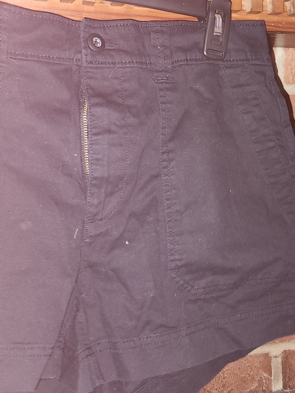 Old Navy Black Short Elastic Waist Pull-On Short